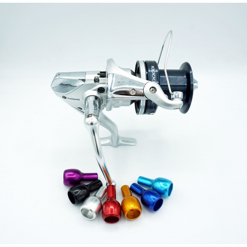 Pomello di alluminio Japan Style Aero Technium MGS XSD [14000] Manovella