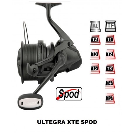 ▷ Spare Spools Compatible with Ultegra XTE Spod【Mv Spools】