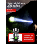 Linterna Frontal LED Recargable con Sensor de Movimiento - Iluminación Inteligente para Pesca y Aventura
