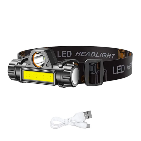 Faro LED Recargable con Ajuste Inteligente