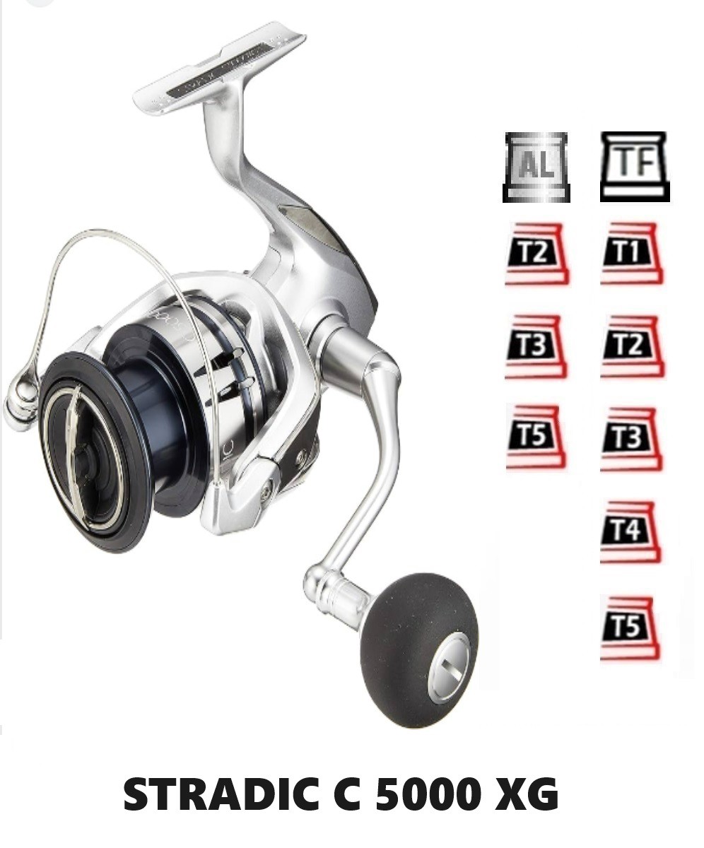 【未使用】SHIMANO STRADIC C5000XG スピニング　おまけPE New Shimano 23 Stradic C5000XG Spinning Reel - Ships from Japan