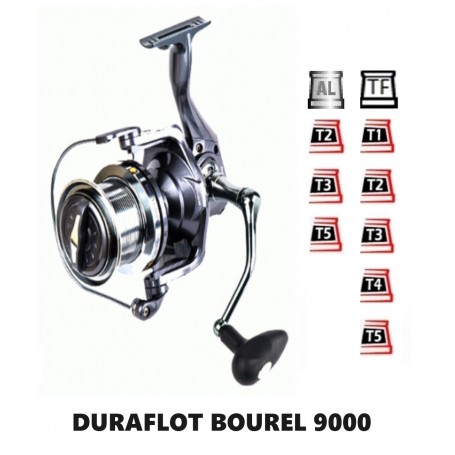 Ile uyumlu olta makinesi yedek kafalan Duraflot Bourel 9000