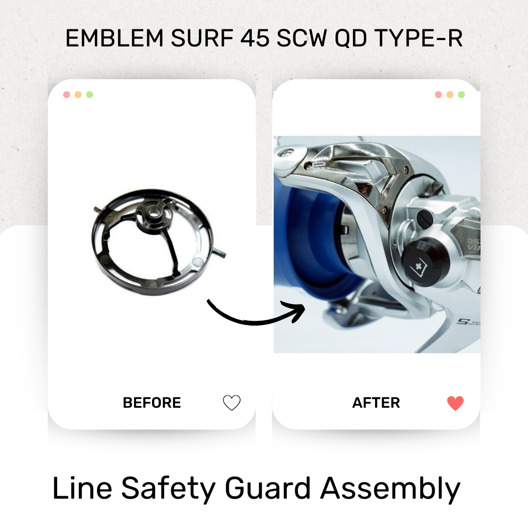 Emblem Surf 45 SCW QD Type-R Line Safety Guard Assembly