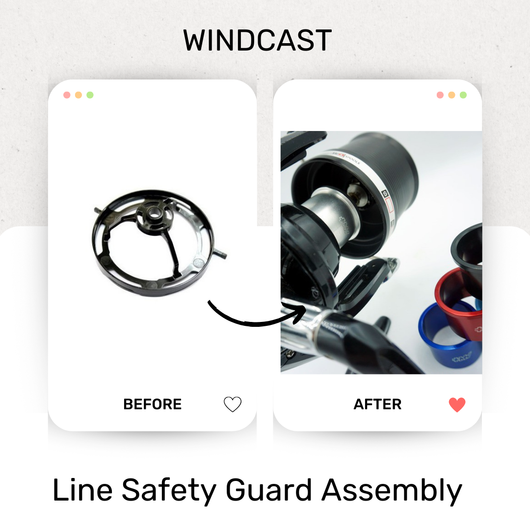 Araignées protecteur de sécurité de ligne Windcast