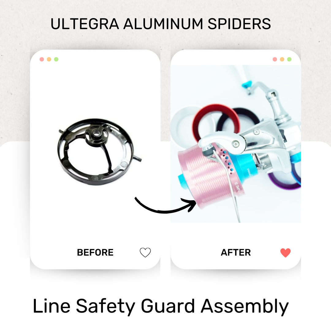 ULTEGRA ALÜMİNYUM Olta Makinası Misina Koruması