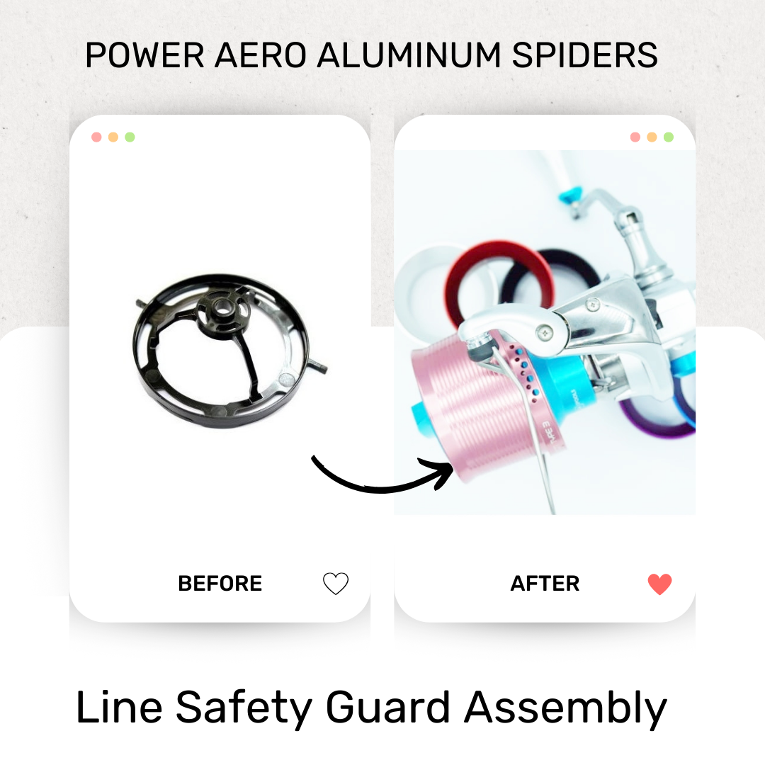 POWER AERO ALUMINUM SPIDERS