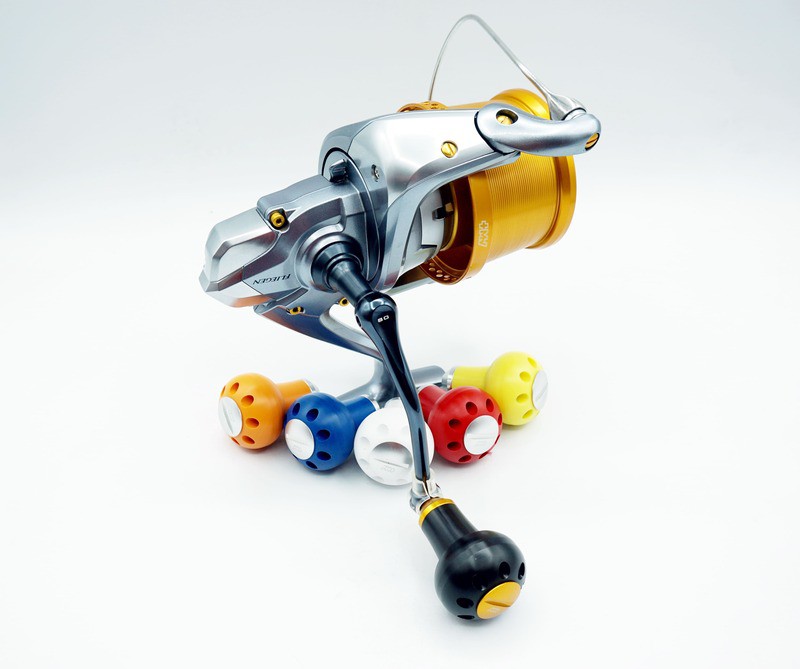 Combat Knob Super Aero Surf Leader CI4+ 35 SD Handles 【Mv Spools】