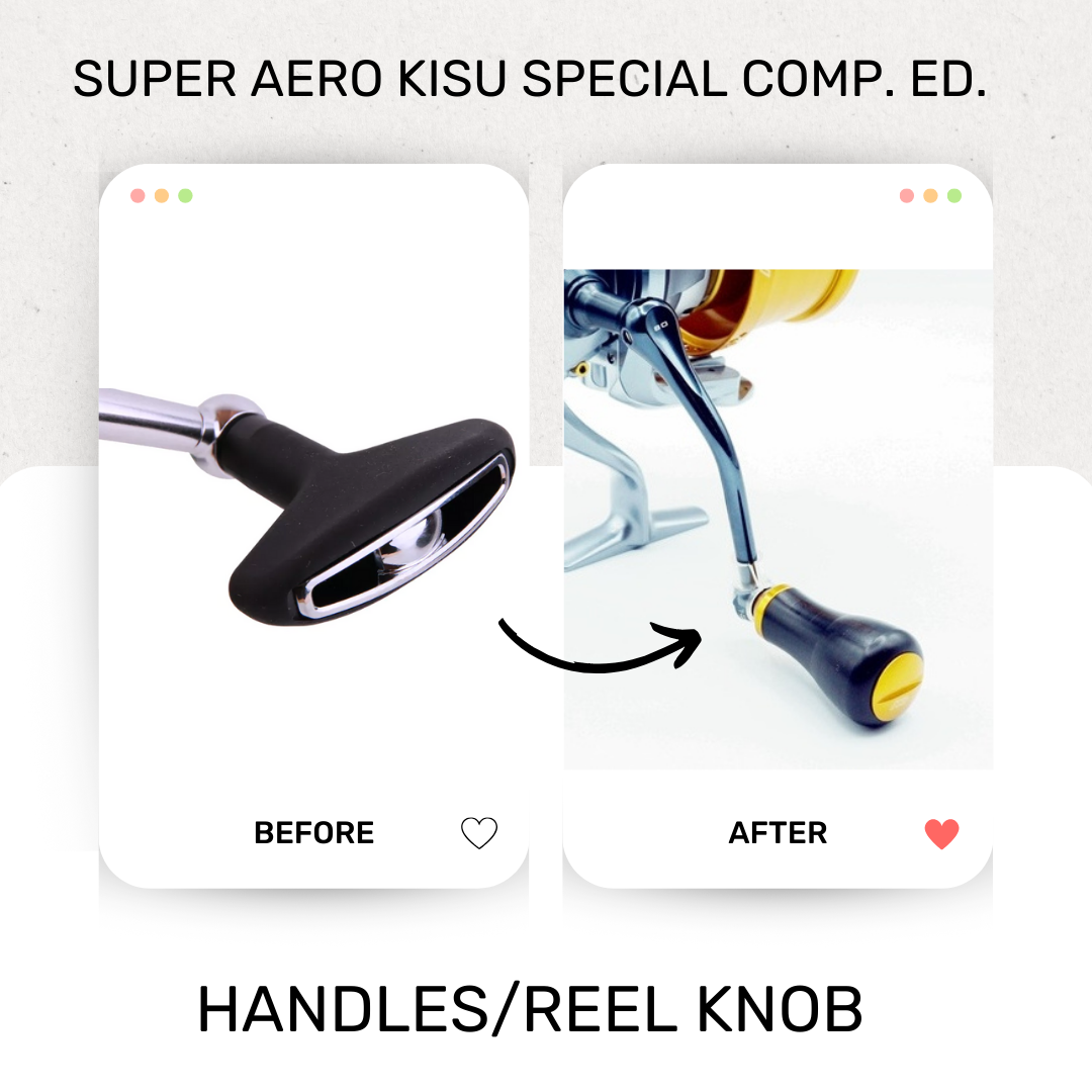 Super Aero Kisu Special Compe Edition hengelknop