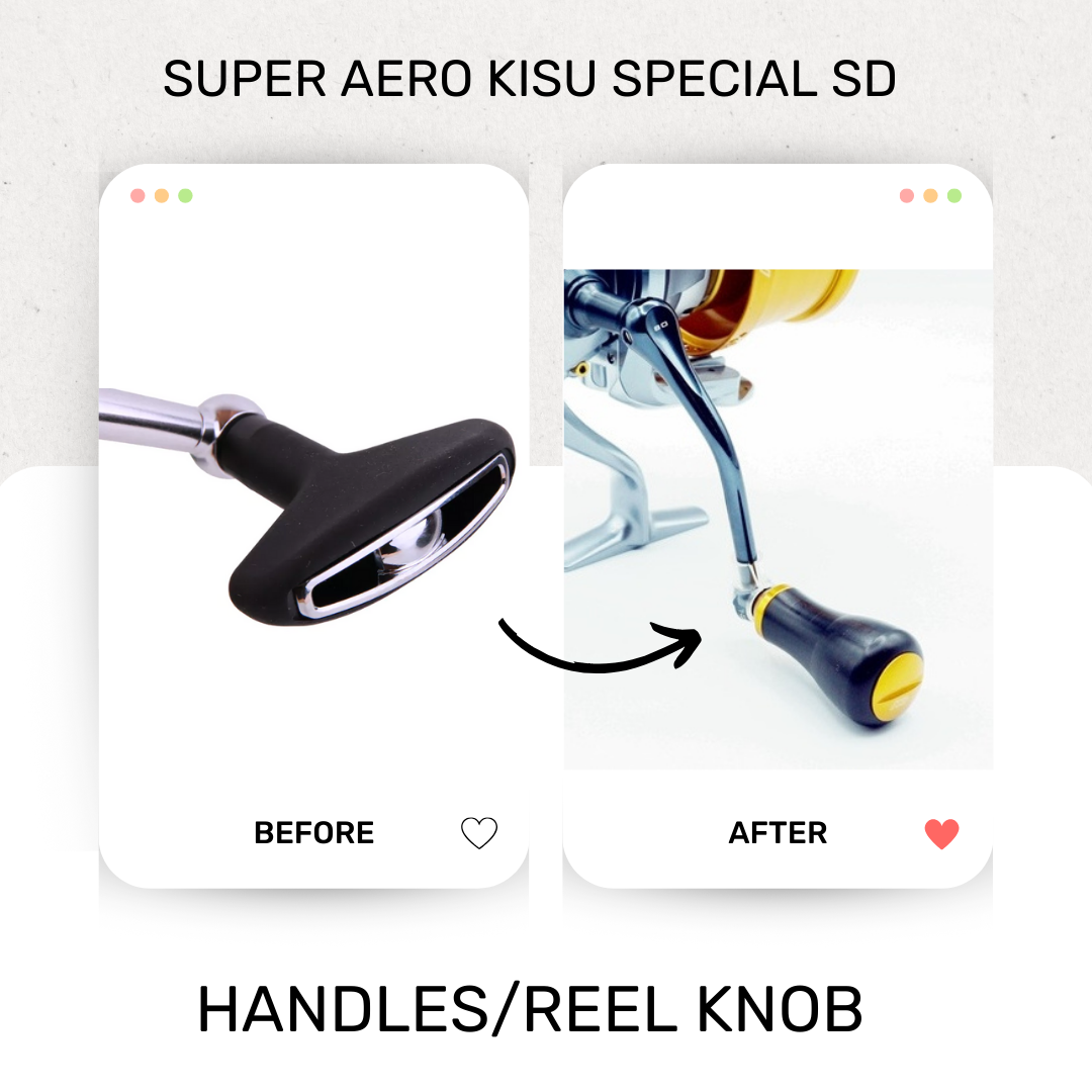 Alças Super Aero Kisu Special SD Botão Carretel