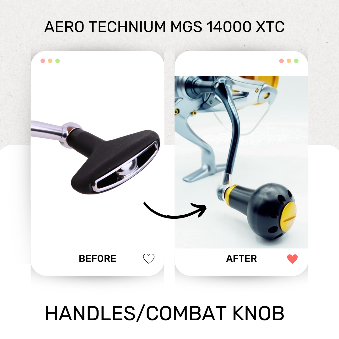 Poignées de Combat Aero Technium MGS 14000 XTC