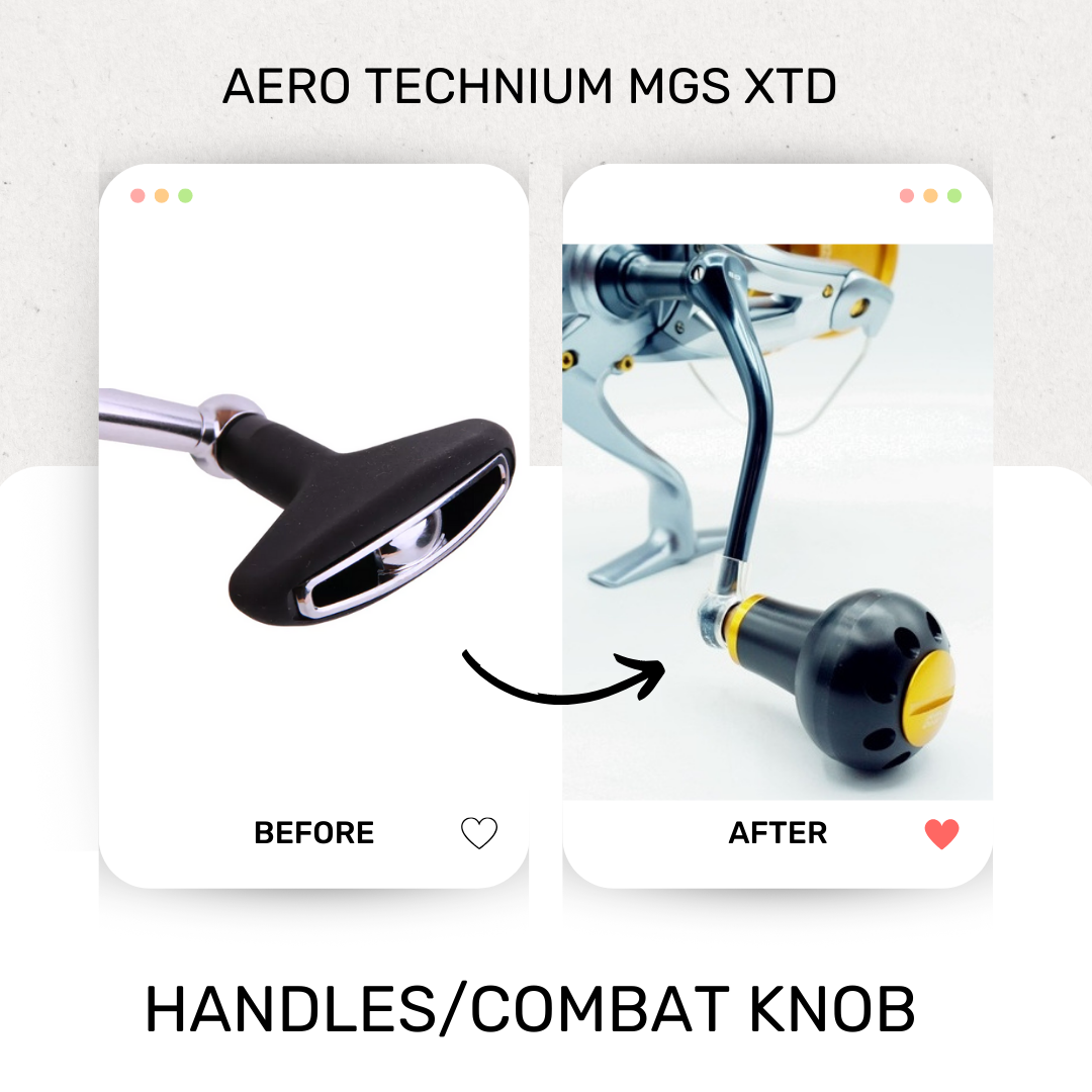 Pomos de Combate Aero Technium MGS XTD