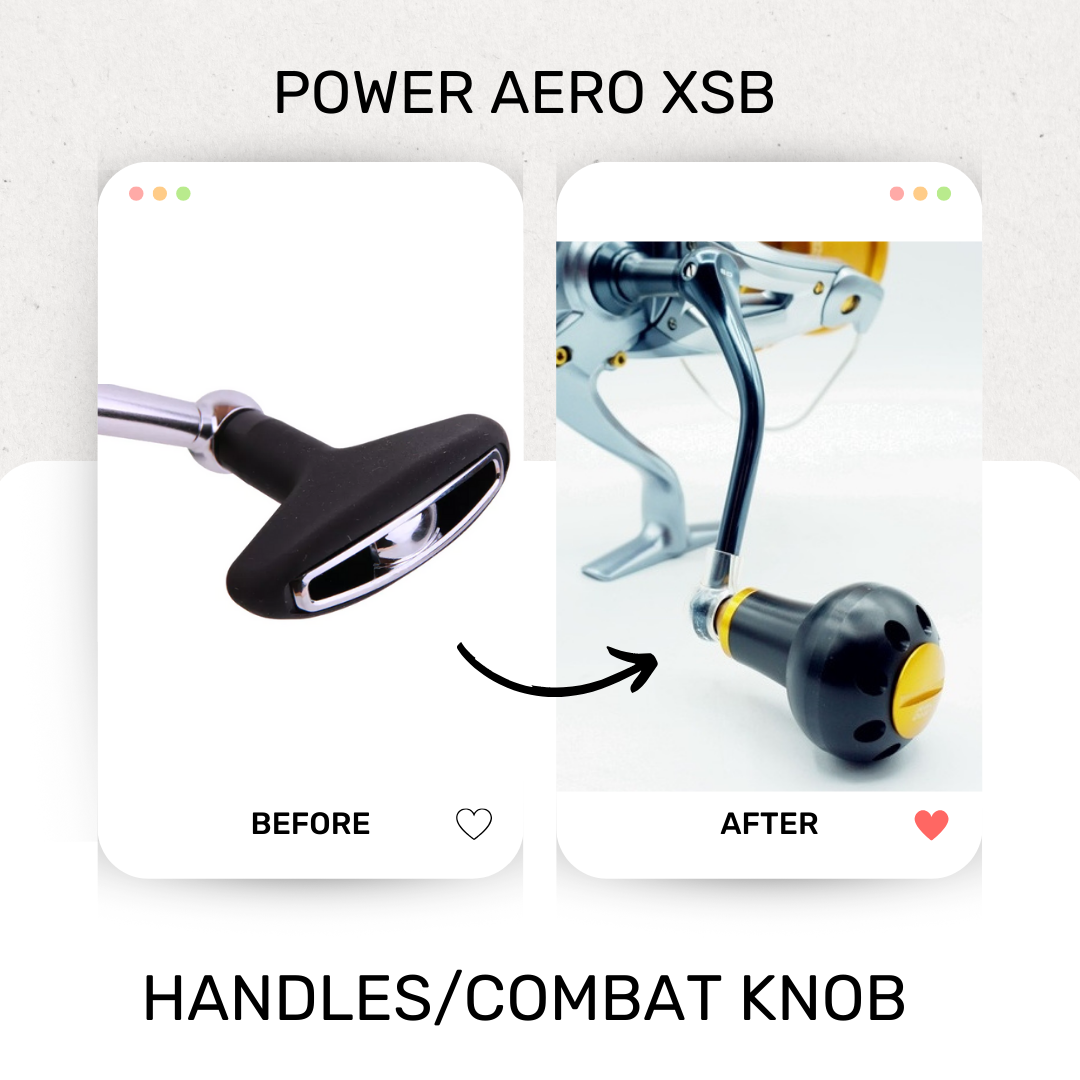 Pomos de Combate Power Aero XSB