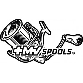 Pegatina Premium MVSpools para Aficionados de la Pesca