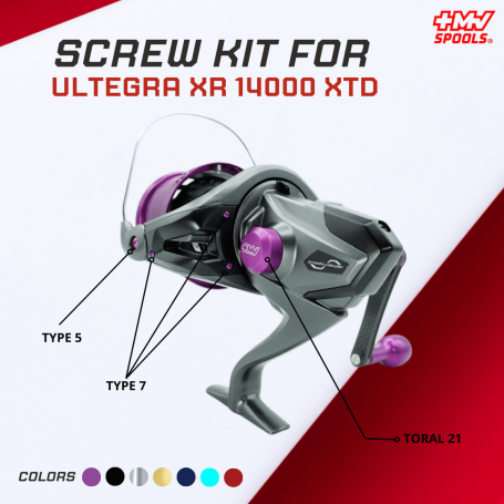 Schroefsets Ultegra XR XTD [14000 ]