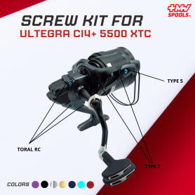 Ultegra CI4+ XTC [5500, 14000] Screw Kits