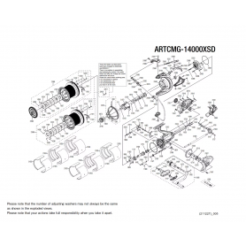 Pezzi di ricambio per Aero Technium 14000 MGS XSD
