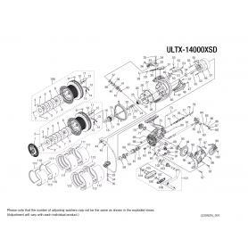Pezzi di ricambio per Ultegra 14000 XR XSD