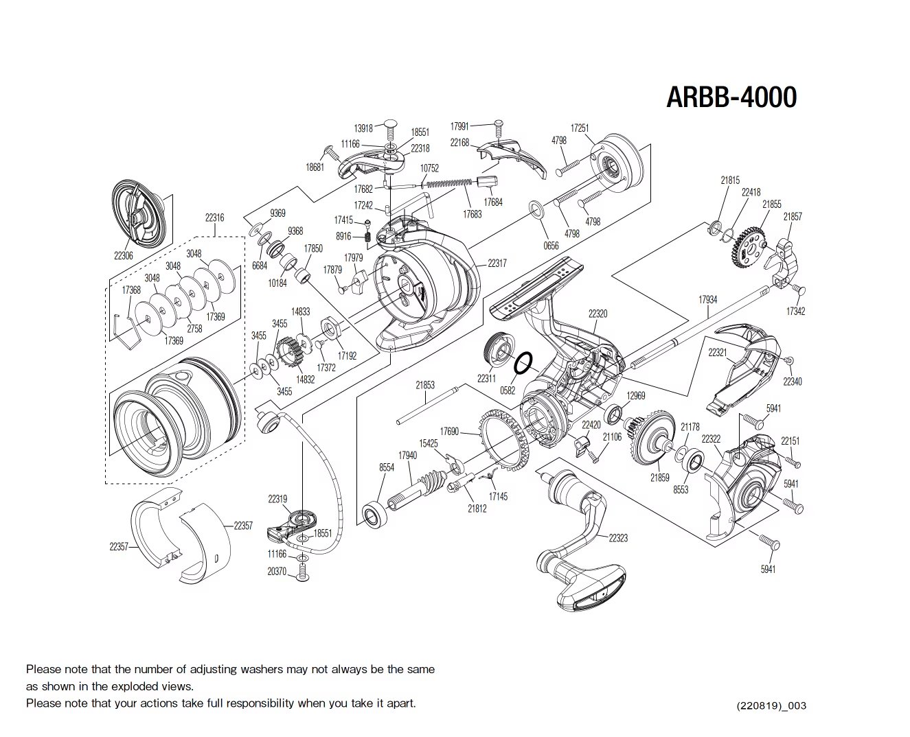 Pièces détachées Aero Match 4000 BB