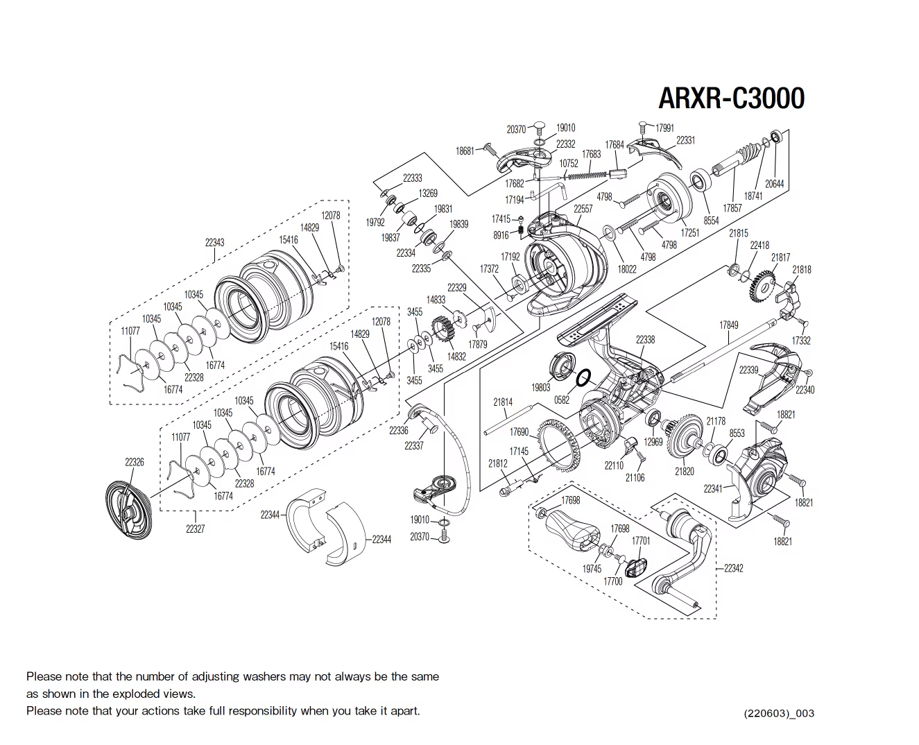 Ersatzteile für Aero Match C3000 XR Rollen