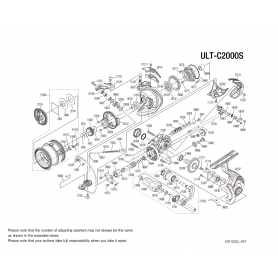 Pezzi di ricambio per Ultegra C2000S FC