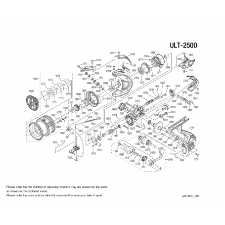 Ersatzteile für Ultegra 2500 FC Rollen