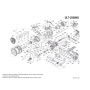 Ultegra C2500 FC HG Reel Spare Parts