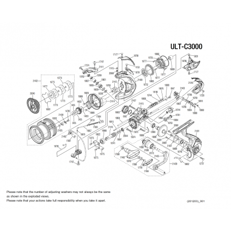 Pièces détachées Ultegra C3000 FC
