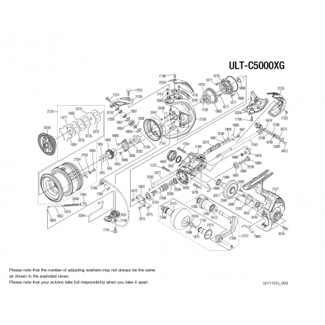 Pièces détachées Ultegra C5000 FC XG