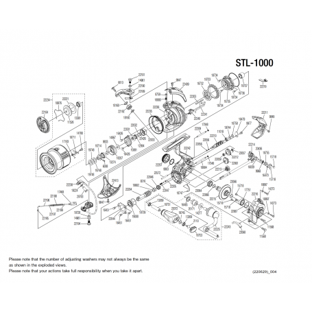 Ersatzteile für Stella 1000 FK Rollen