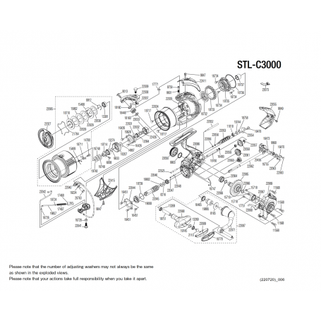 Peças de reposição para Stella C3000 FK