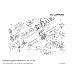 Pièces détachées Stella C3000M FK HG