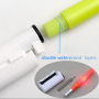 Luz de Pesca Nocturna CR322 con Batería de Litio y Cargador USB