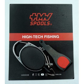 Paslanmaz Çelik Makaslı Balıkçı İpi Kesici ve Geri Çekilebilir Anahtarlık