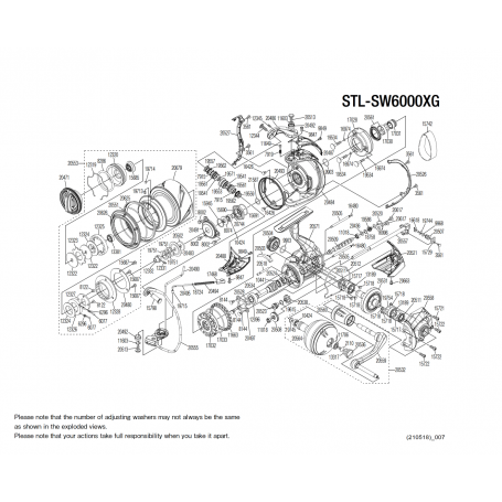 Onderdelen voor Stella 6000 SW C XG molens