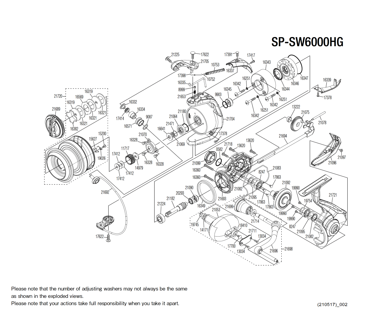 Onderdelen voor Spheros 6000 SW A HG molens