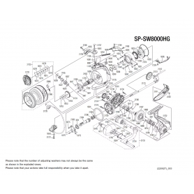 Onderdelen voor Spheros 8000 SW A HG molens