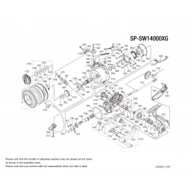 Peças de reposição para Spheros 14000 SW A XG