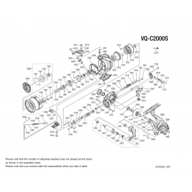 Despiece Carrete Vanquish C2000S FC