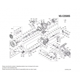 Ersatzteile für Vanquish C2500S FC Rollen