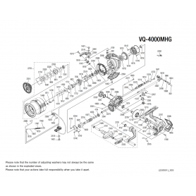 Peças de reposição para Vanquish 4000M FC HG