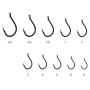 Hameçon simple avec oeillet Kali Kunnan - HAKKO 4X ISEAMA RING 10085 BN
