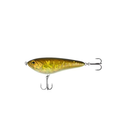 Señuelos Jerkbait Shimano Lure Yasei Javelin para Lucio 160mm Brown Gold Tiger - 100g