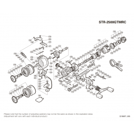 Pièces détachées Stradic 2500 GTM-RC