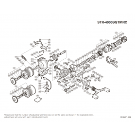 Despiece Carrete Stradic 4000S GTM-RC
