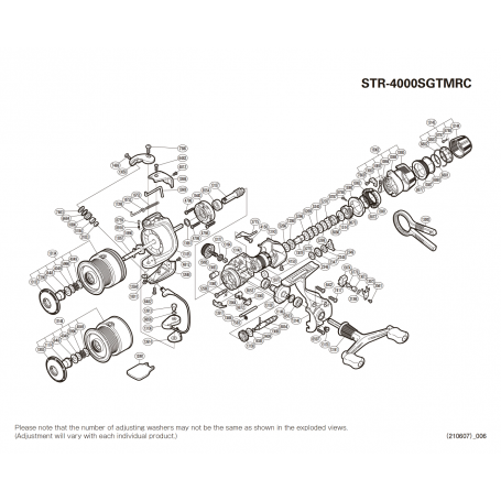Pièces détachées Stradic 4000S  GTM-RC