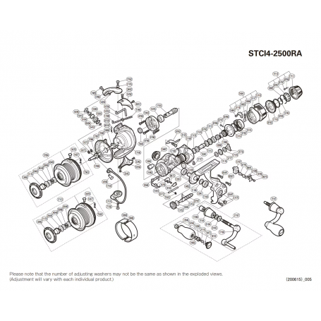 Ersatzteile für Stradic 2500 CI4+ RA Rollen