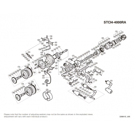 Pièces détachées Stradic 4000 CI4+ RA