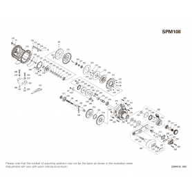 Peças de reposição para Speedmaster ll 10lb destro