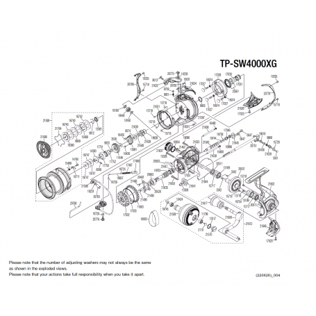 Peças de reposição para Twin Power 4000 SW C XG