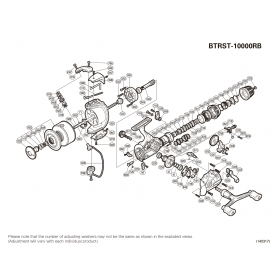 Pezzi di ricambio per Baitrunner 10000 ST-RB
